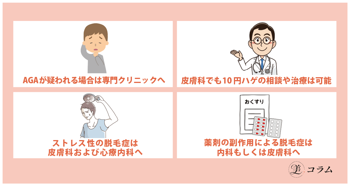 薄毛が気になったら何科を受診すべき？症状別の相談先